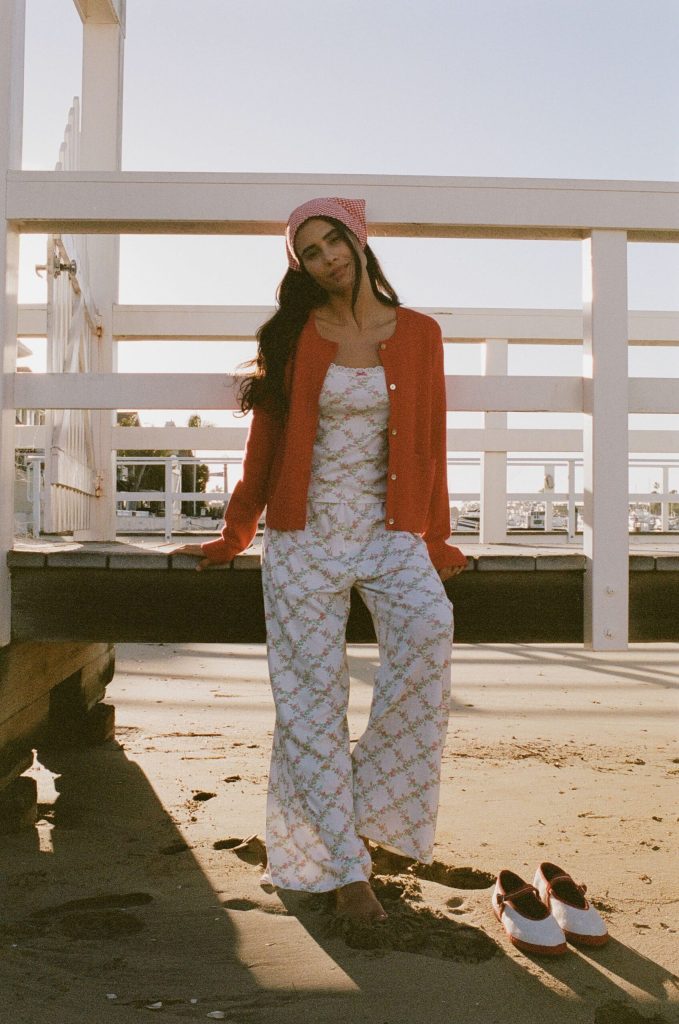 Raspberry Garden Monroe Pant