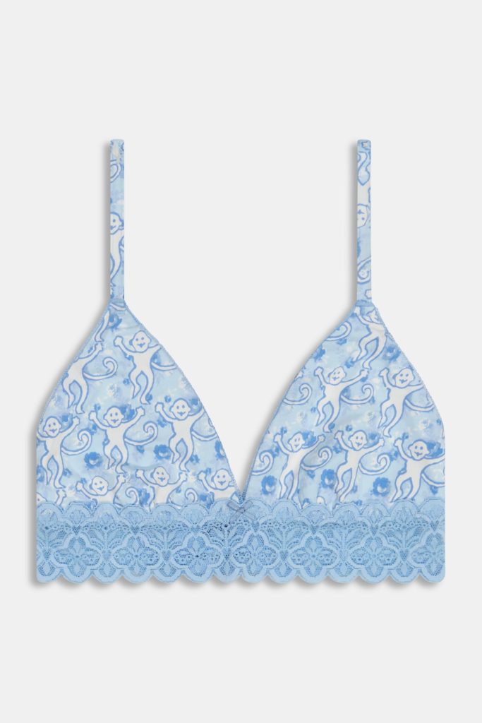 Monkey Rosette Mercer Bralette