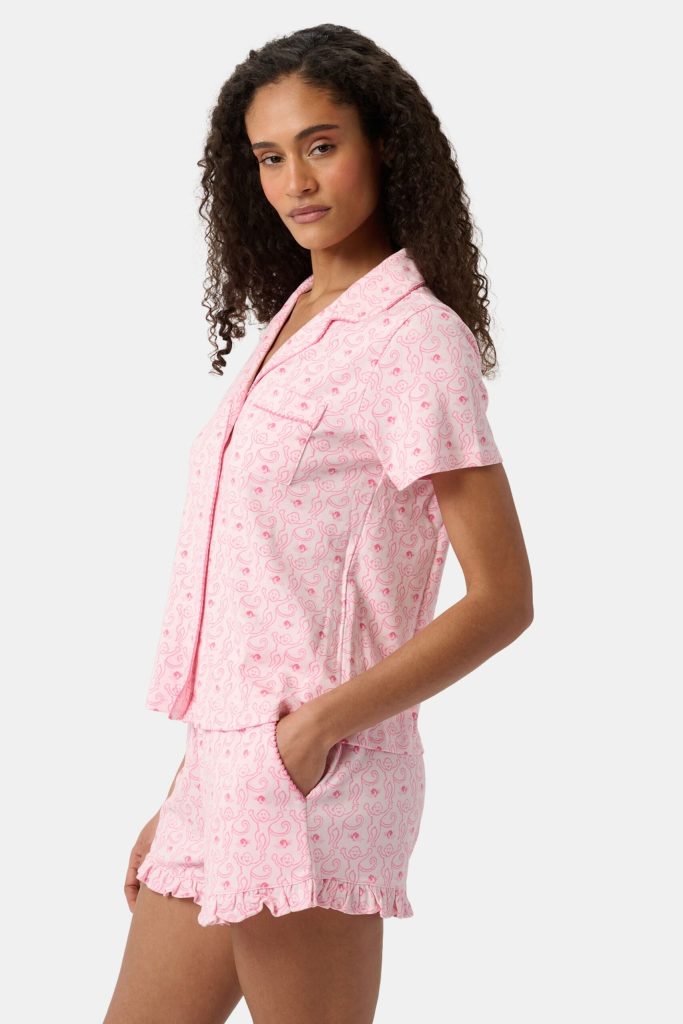 Monkey Rosebud Wyatt Polo Pajamas