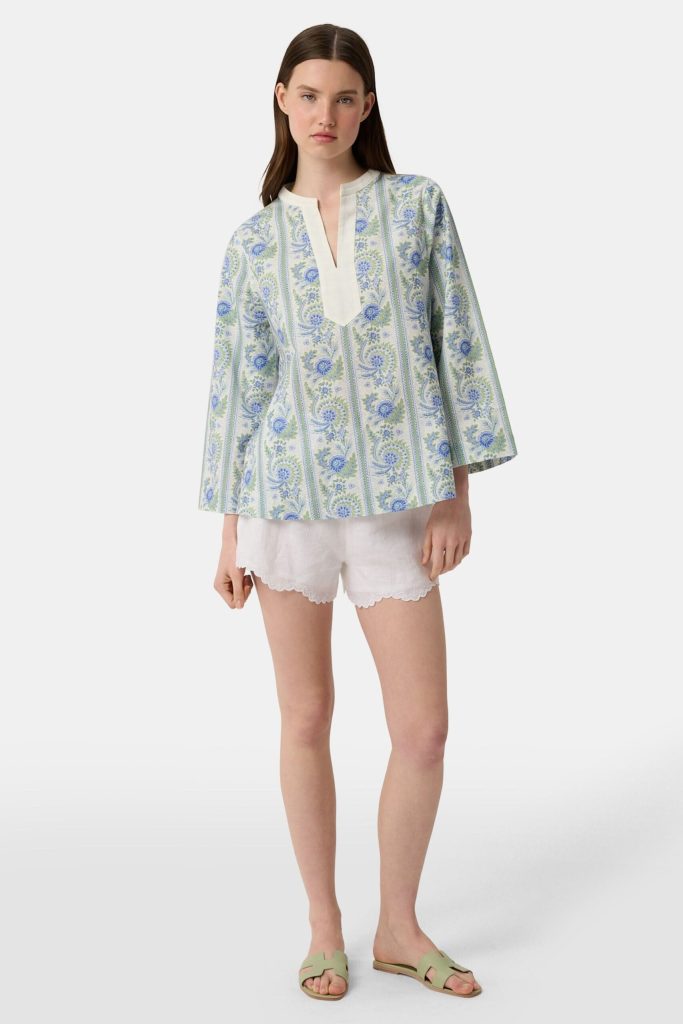 Provencal Stripe Willow Tunic