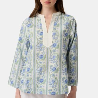 Provencal Stripe Willow Tunic