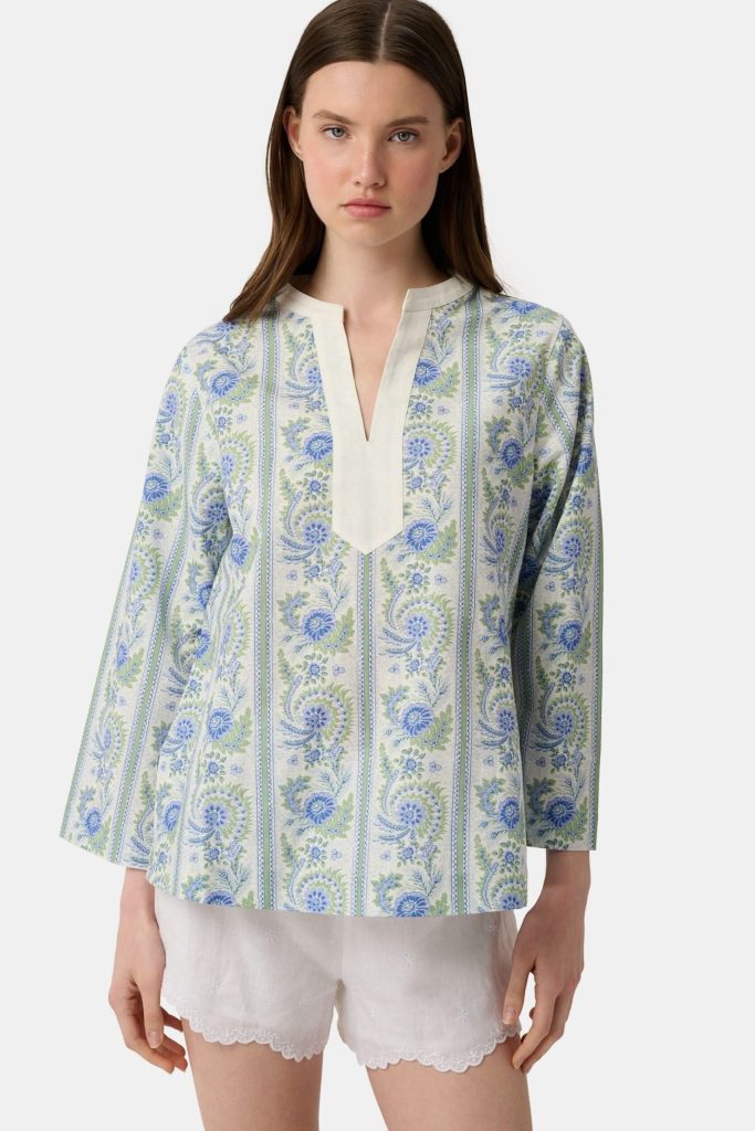 Provencal Stripe Willow Tunic
