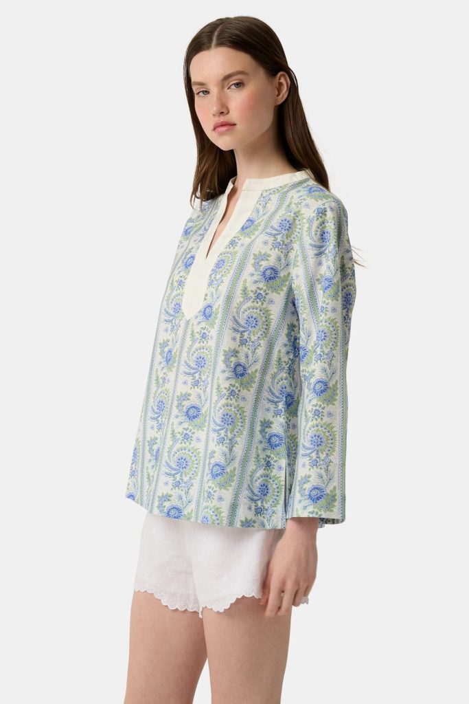 Provencal Stripe Willow Tunic