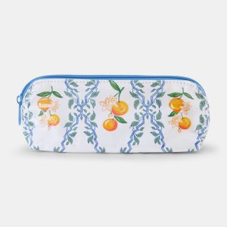 Clementine Trellis Makeup Bag