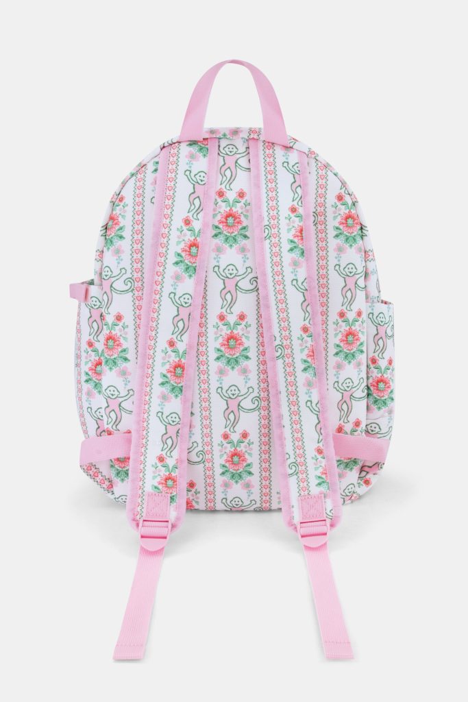 Monkey Block Stripe Backpack