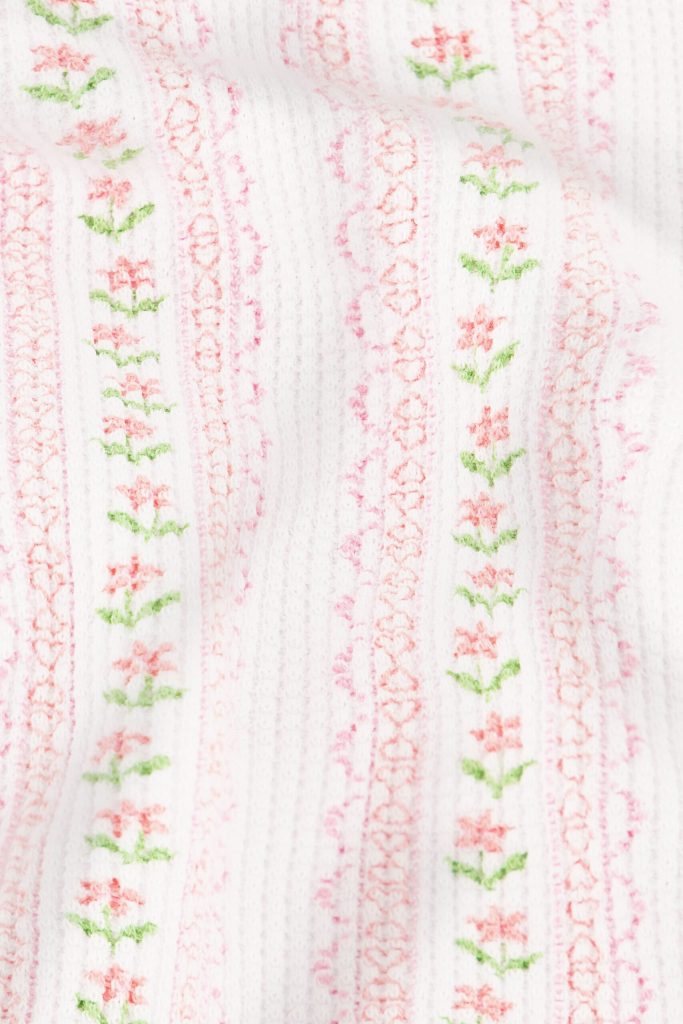 Daisy Heart Stripe Julienne Pant