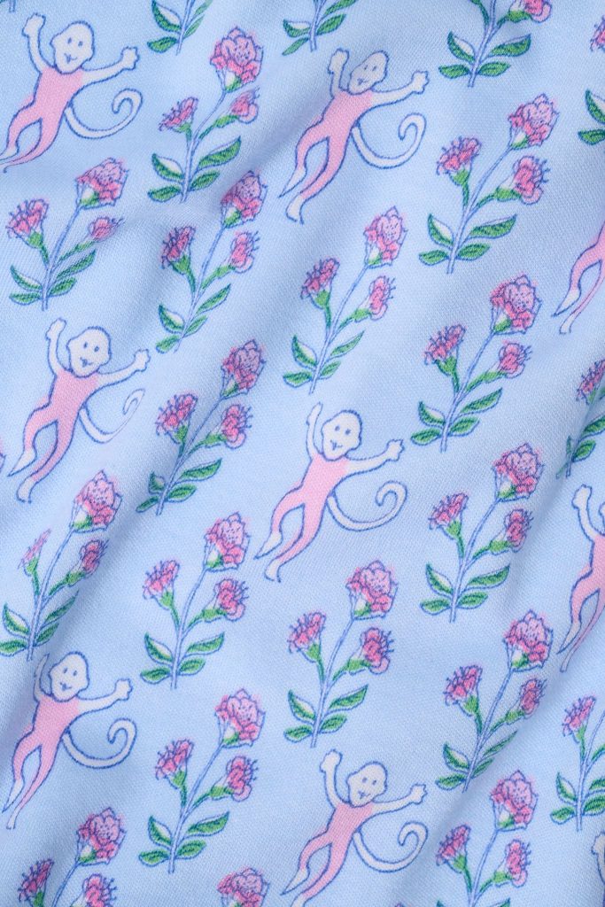 Rosa Ditsy Monkey Alexa Set