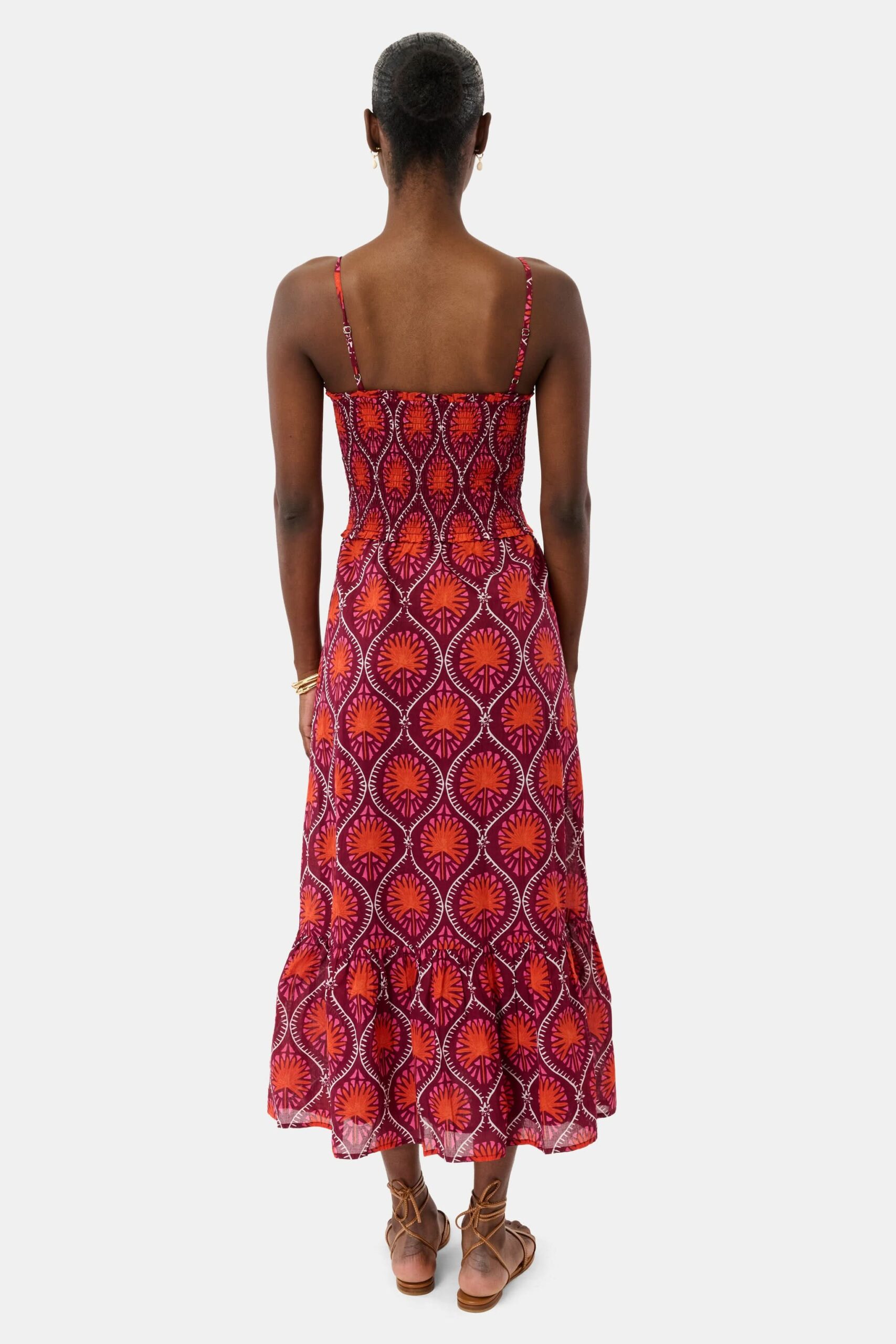 Palm Fronds Briar Dress
