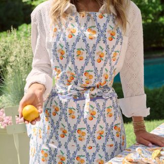 Clementine Trellis Apron