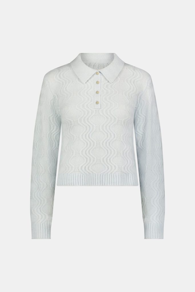 Wave Knit Ava Sweater