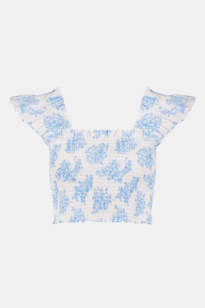 Sherwood Forest Monkey Cropped Paz Top