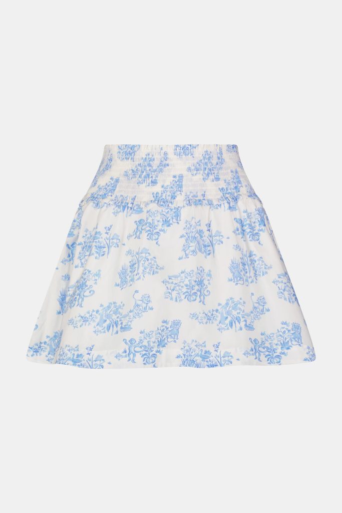 Sherwood Forest Monkey Delphine Mini Nap Skirt