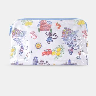 Italy Monkey Makeup Bag
