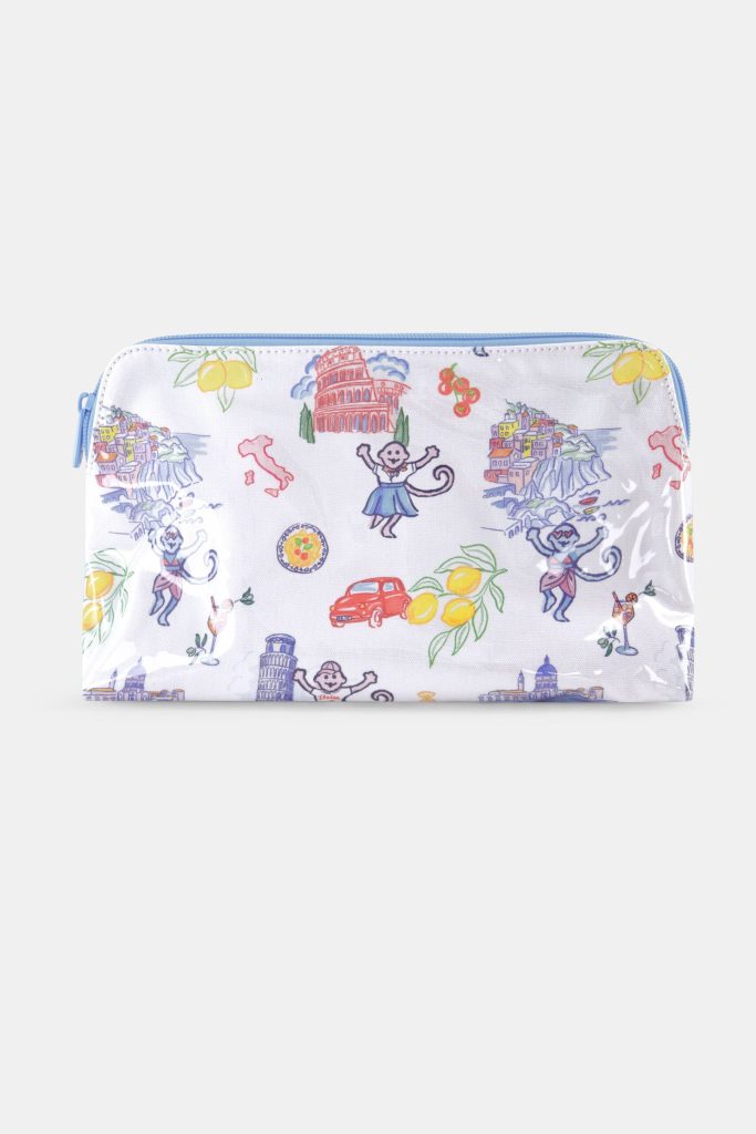 Italy Monkey Makeup Bag