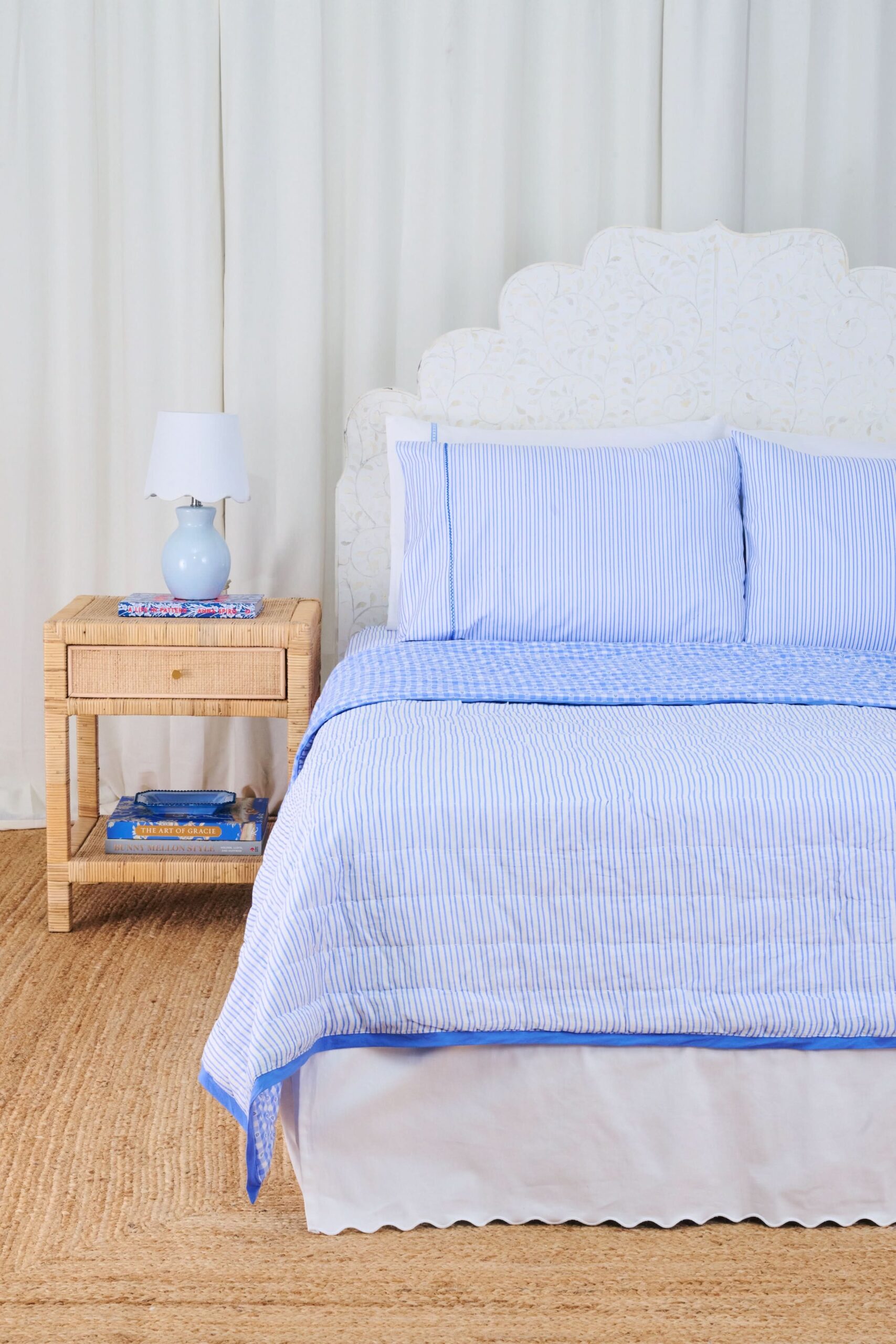 Gingham Hearts/Capellini Quilt