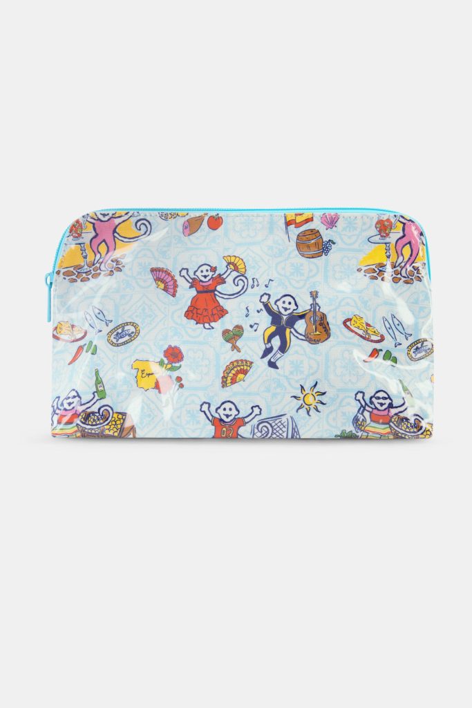 Spain Monkey Makeup Bag