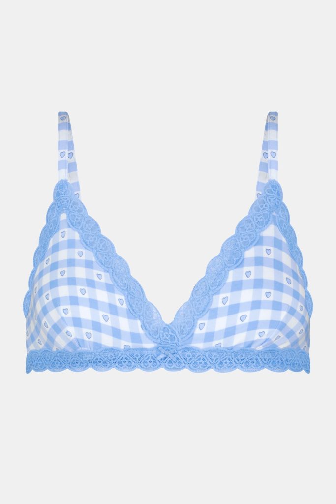 Gingham Hearts Jane Bralette