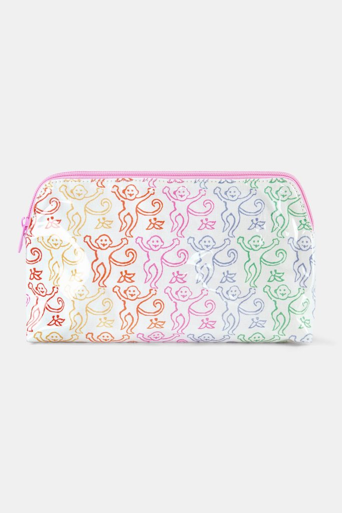 Disco Monkey Makeup Bag
