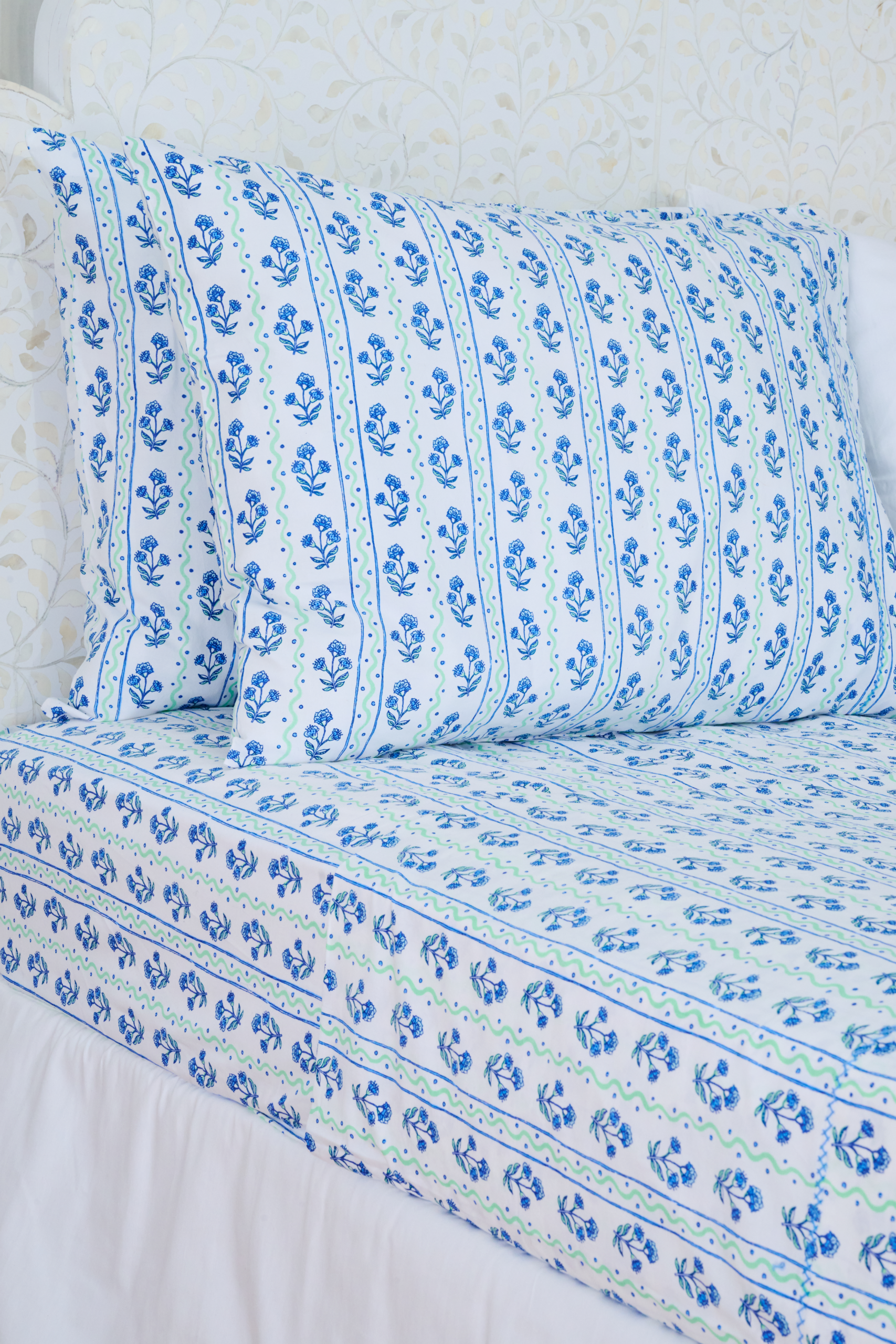 Rosa Wavy Stripe Sheet Set