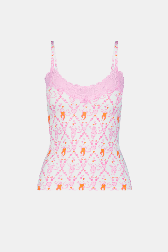 Spring Bloom Monkey Perry Cami