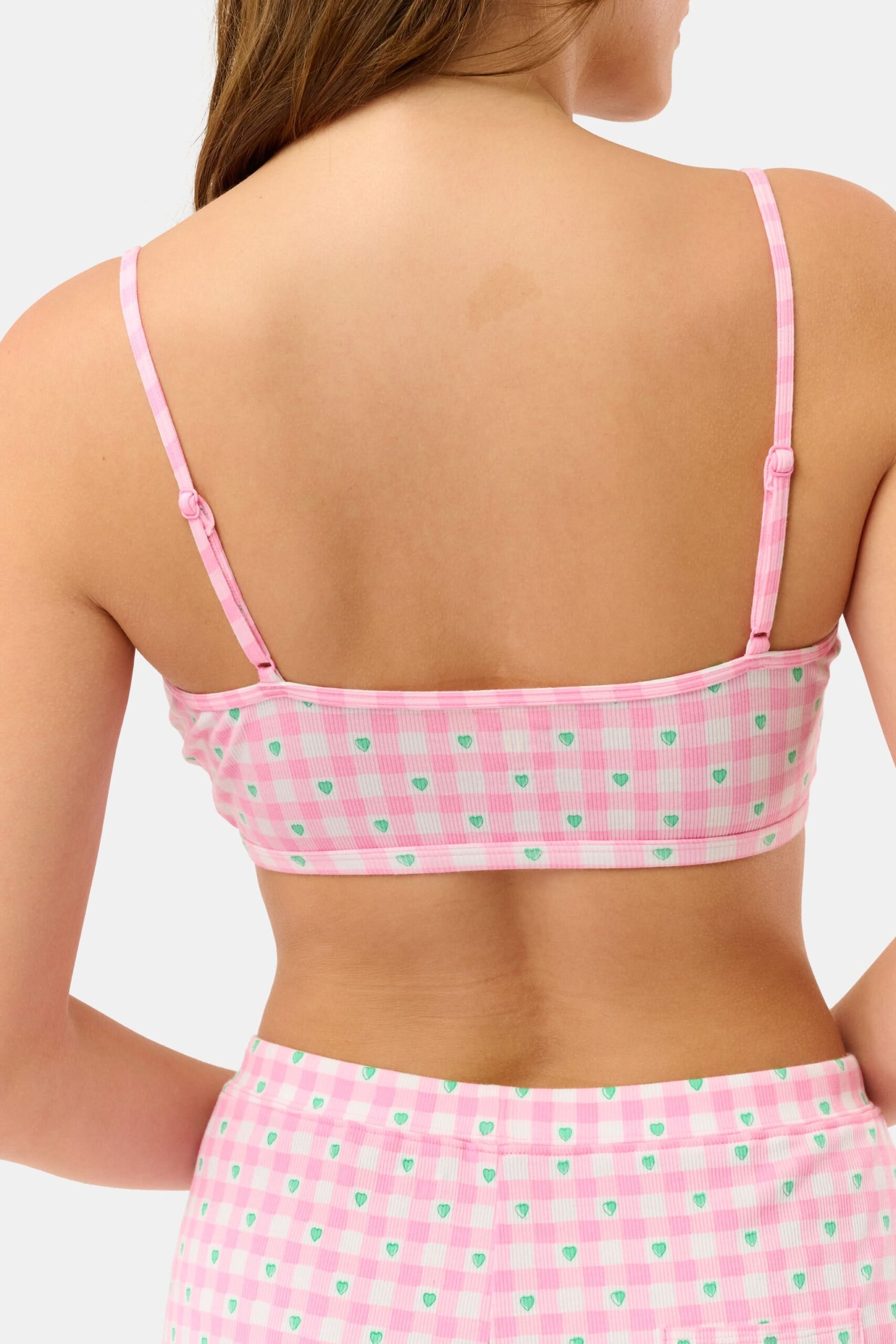 Gingham Hearts Chrystie Bralette