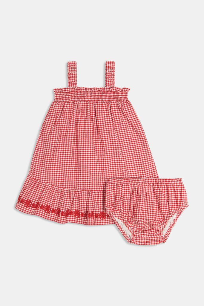 Kids Gingham Teagan Dress