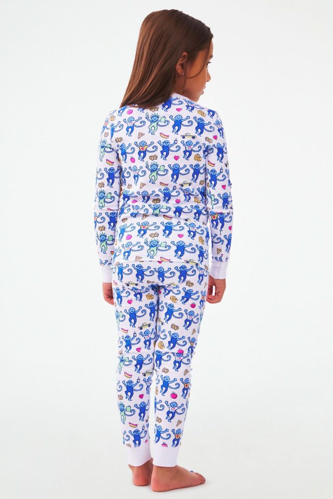 Kids NY Monkey Pajamas