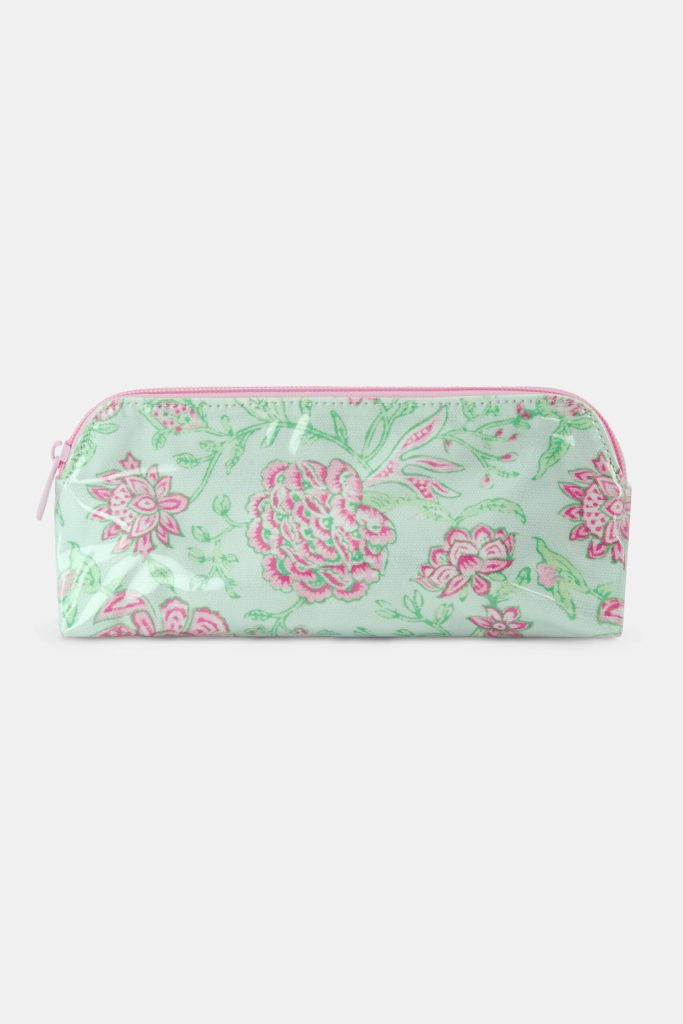Camellia Block Makeup Bag