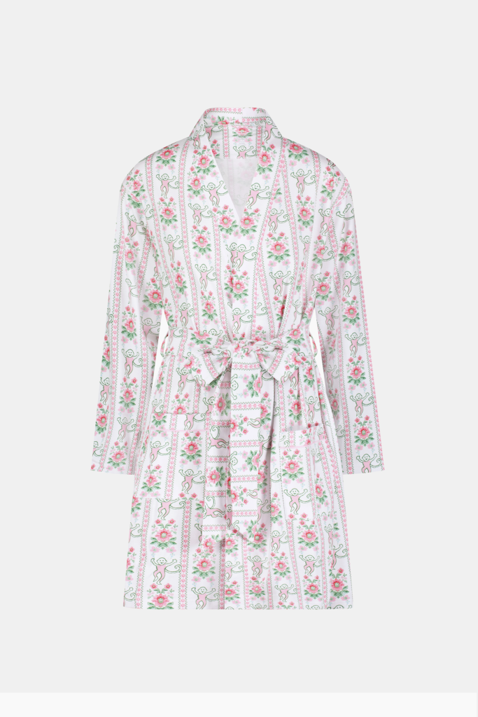 Monkey Block Stripe Blake Robe