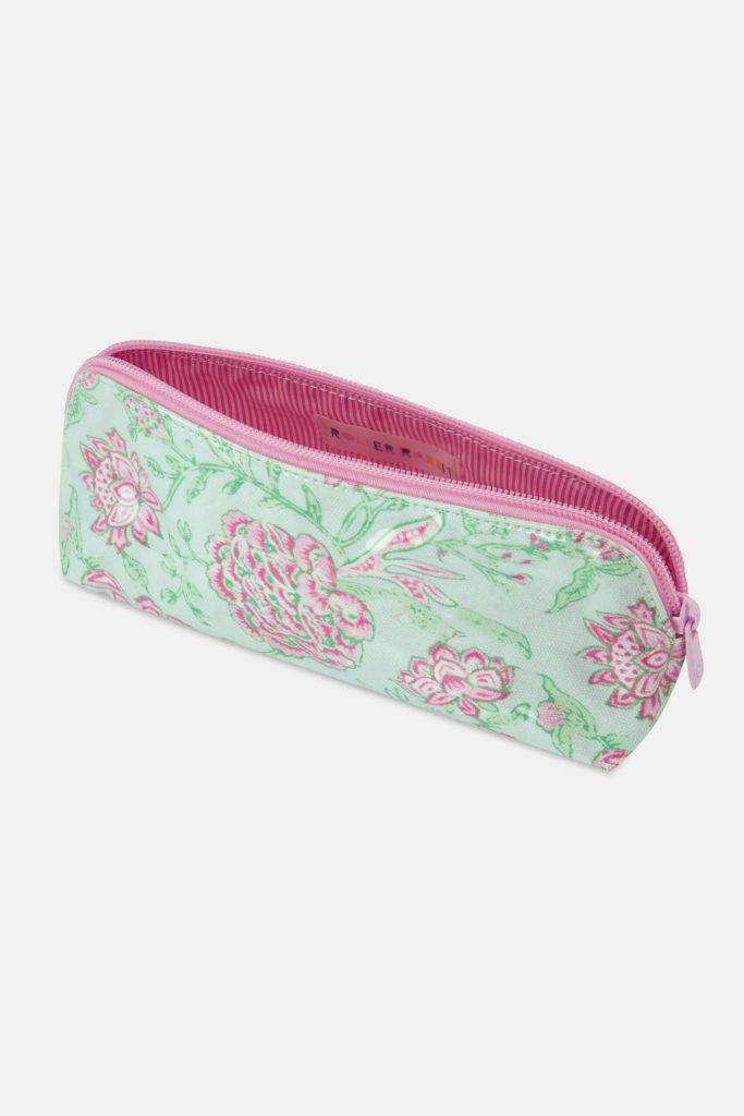 Camellia Block Makeup Bag
