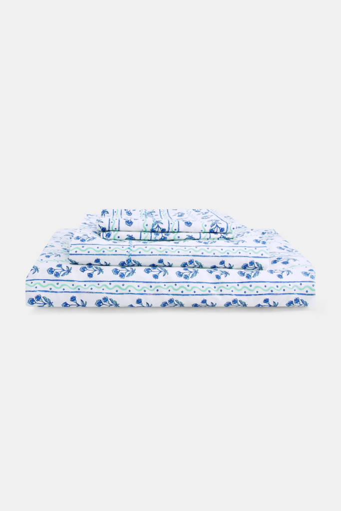 Rosa Wavy Stripe Sheet Set