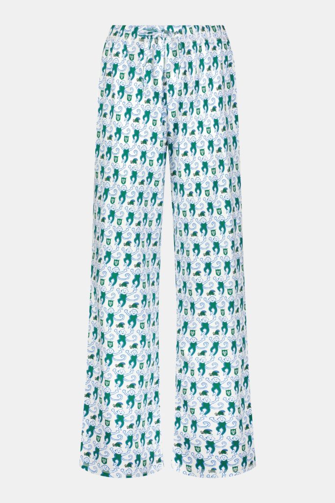 Mens Green Wave Lovely Monkey Simon Pant