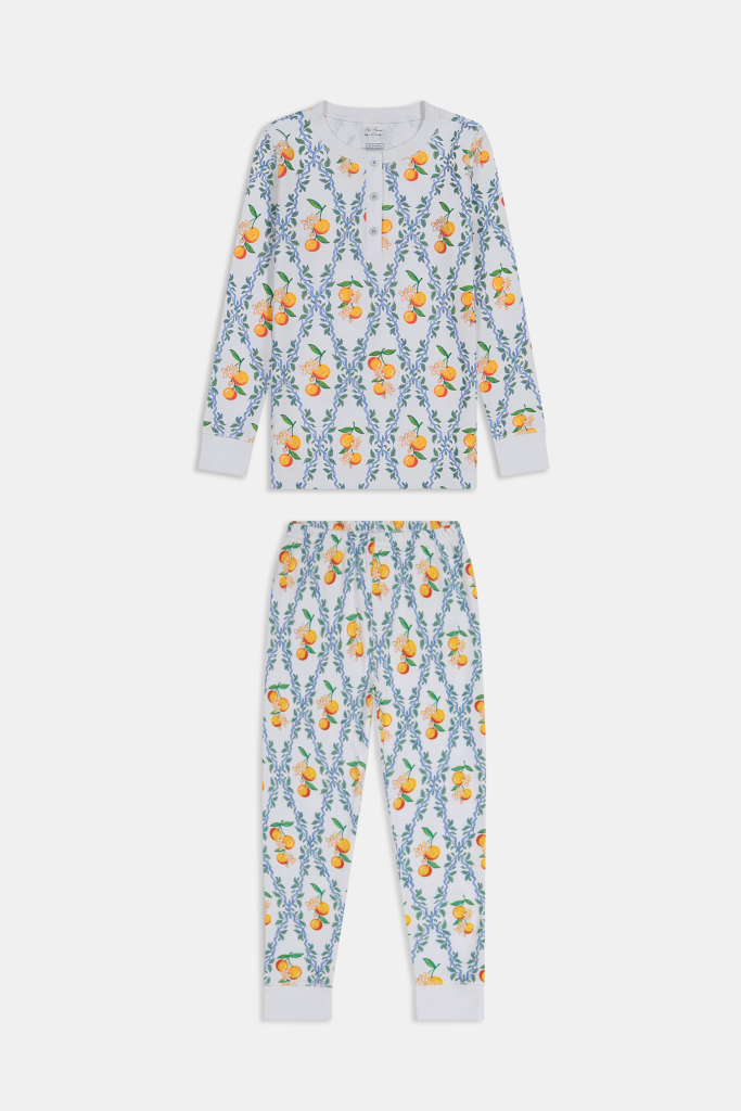 Kids Clementine Trellis Pajamas