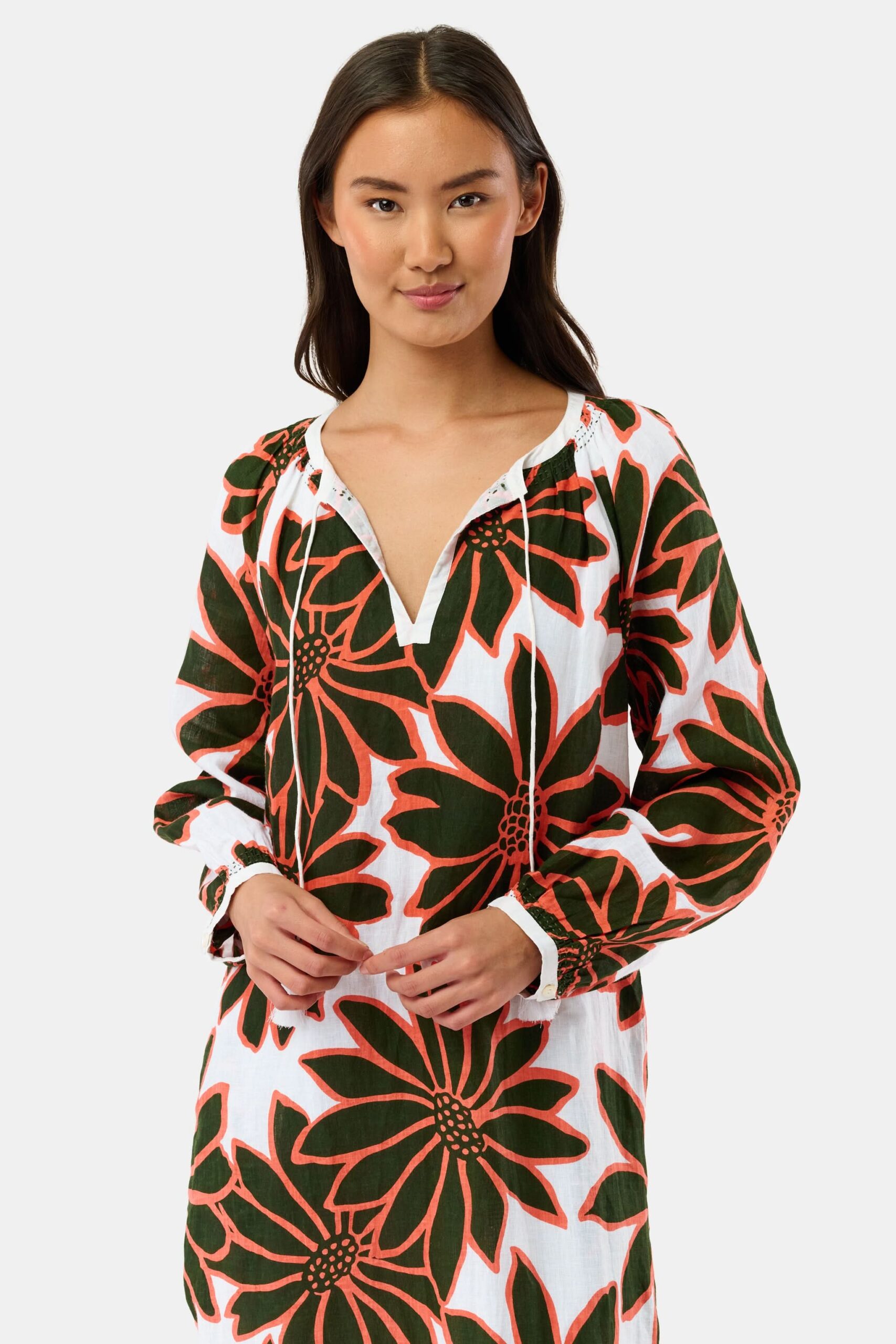 Blooming Daisies Shiv Caftan