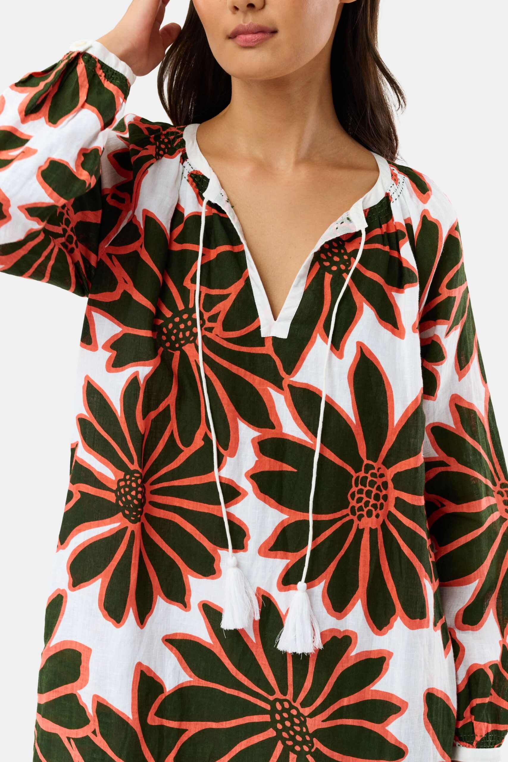 Blooming Daisies Shiv Caftan