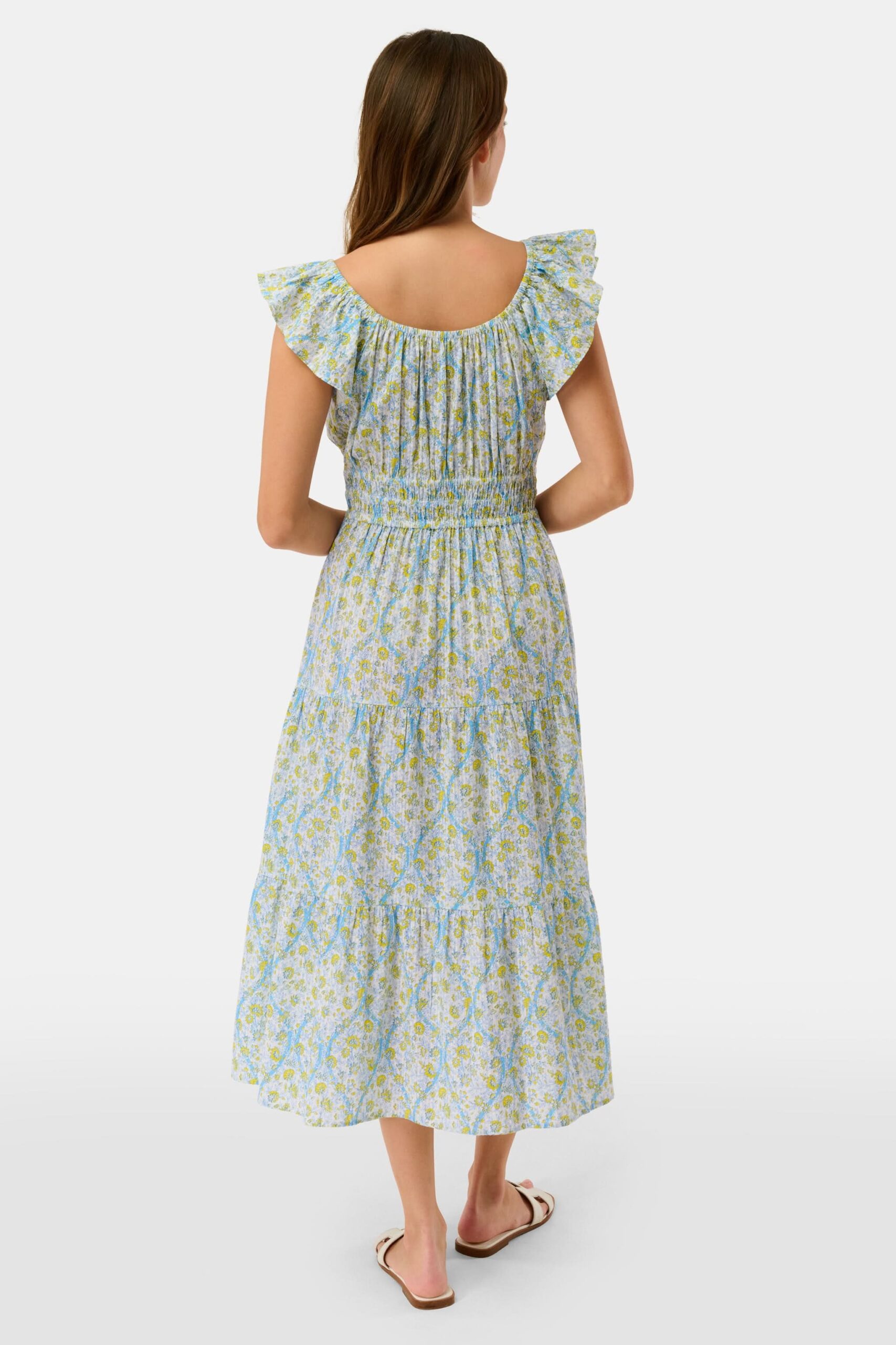 Suzie Floral Ribbon Agnes Dress