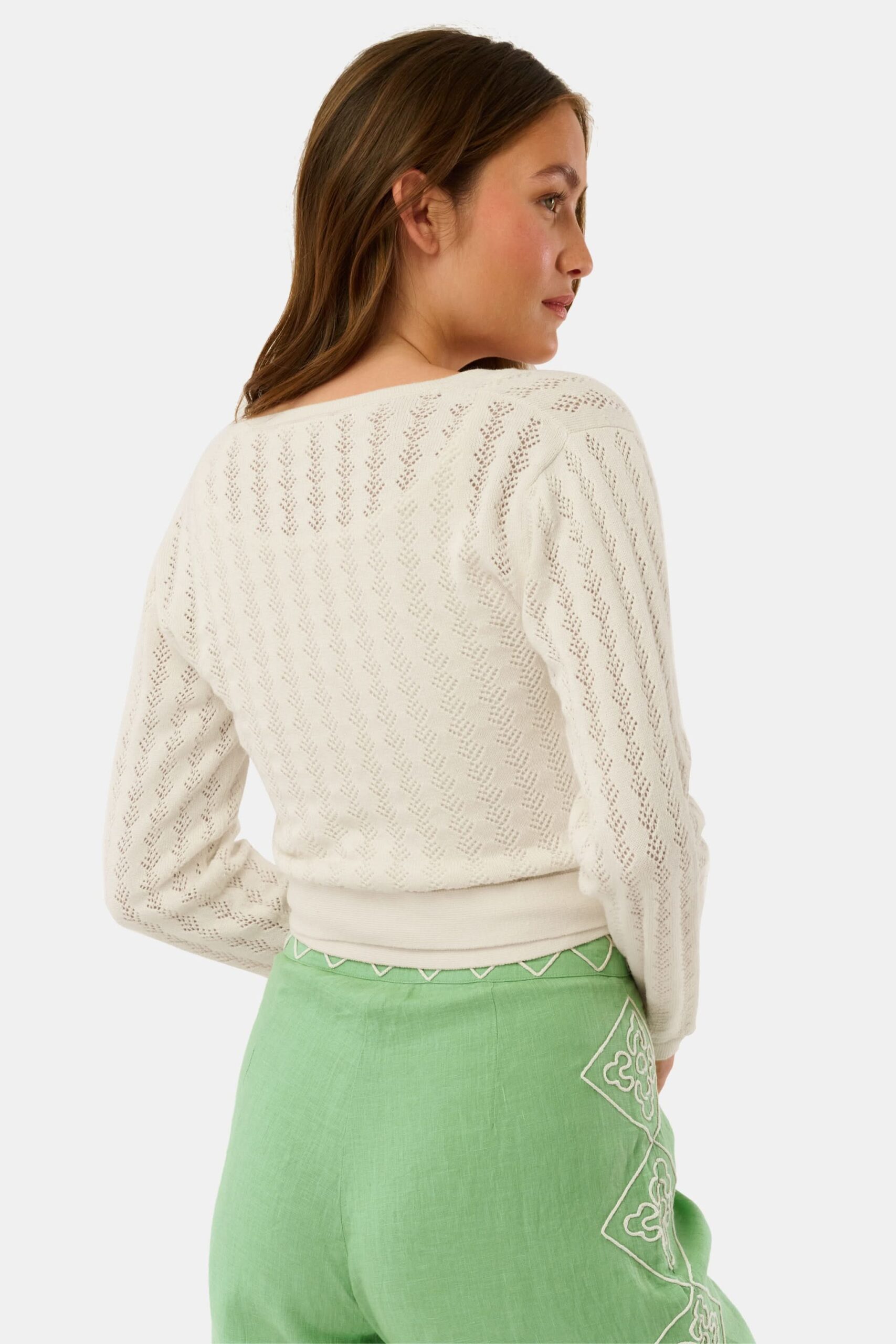 Pointelle Cassidy Sweater