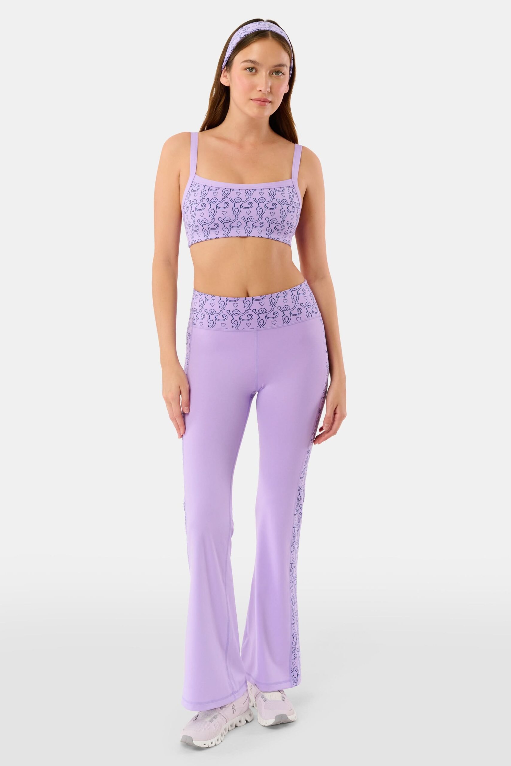 Lovely Monkey Ally Flared Leggings