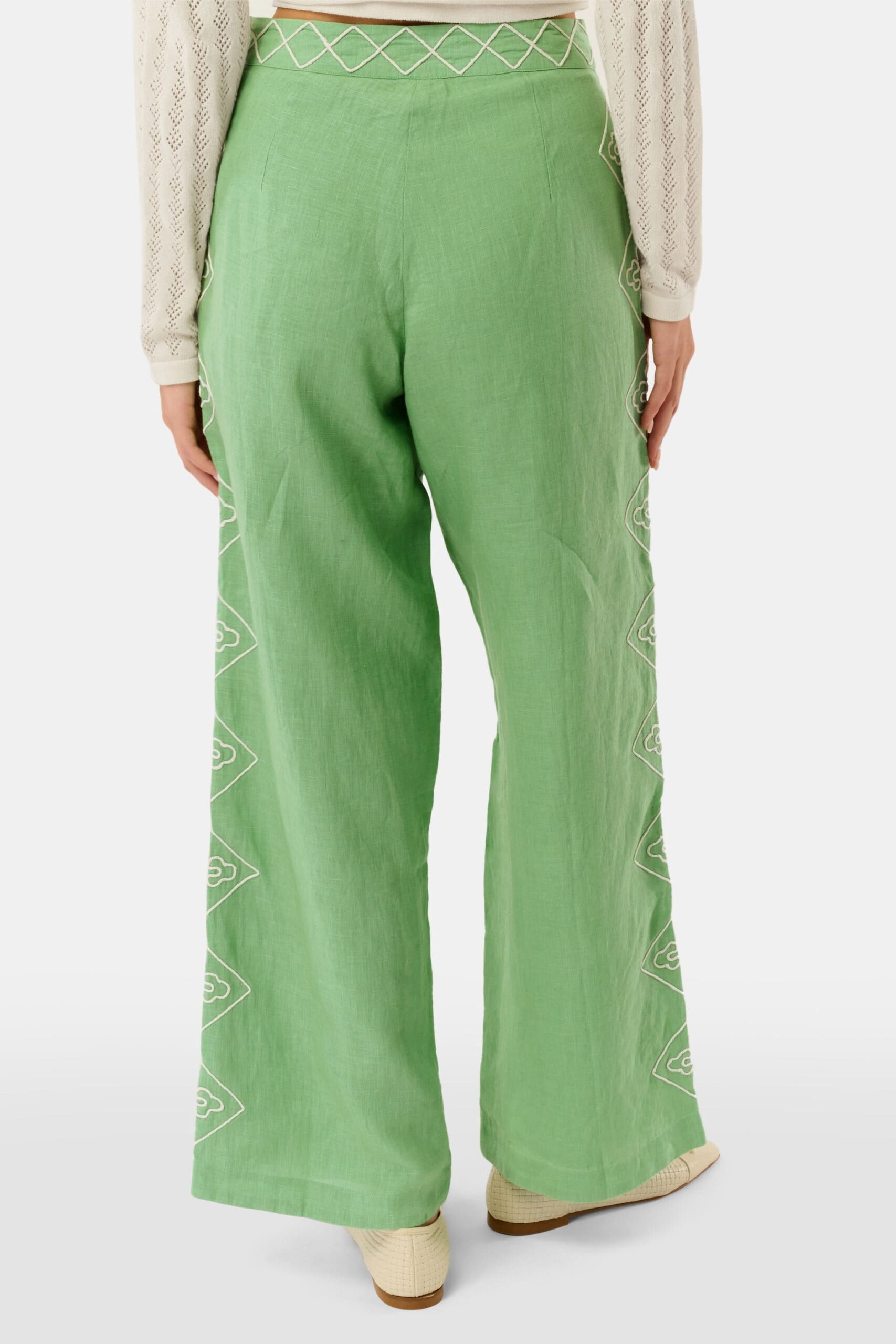 Corded Medallion Sorella Pants