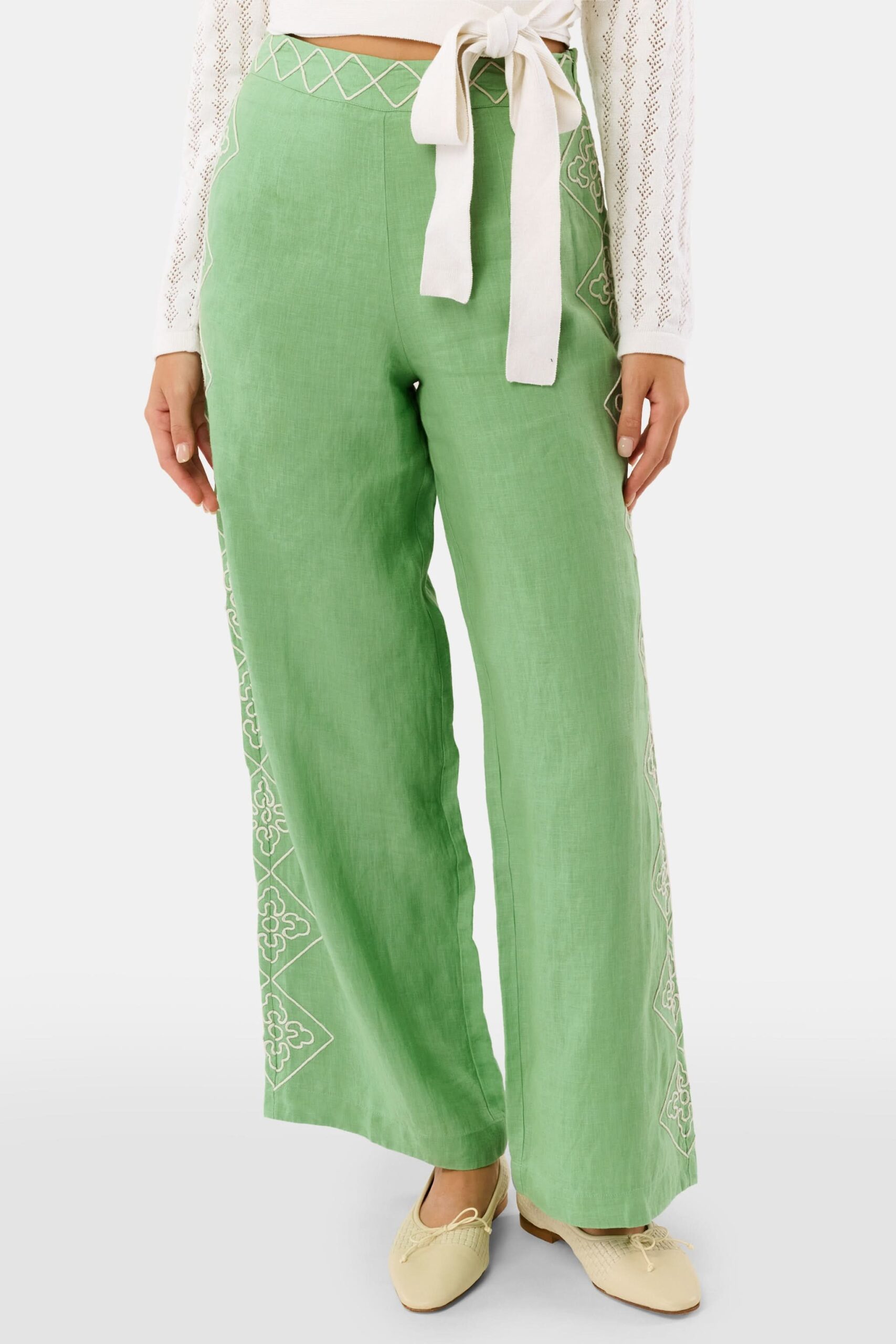 Corded Medallion Sorella Pants