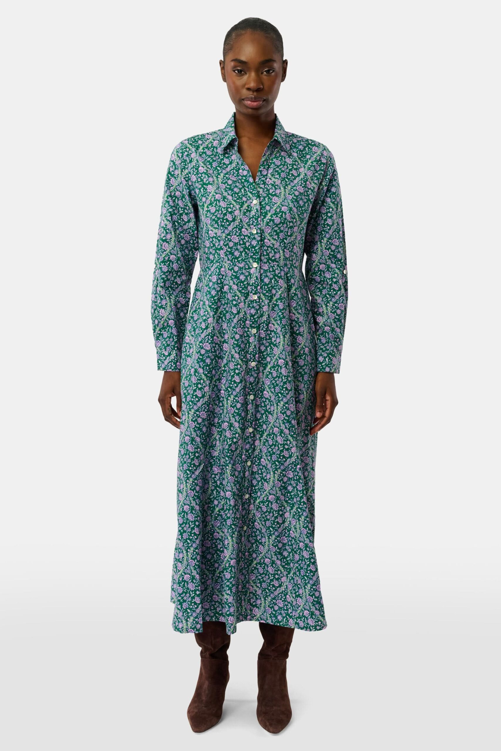 Suzie Floral Ribbon Darla Dress