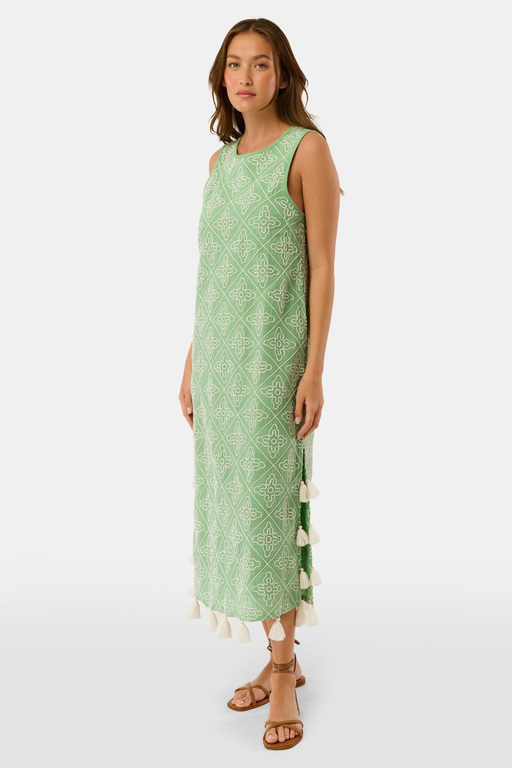 Corded Medallion Mira Dress