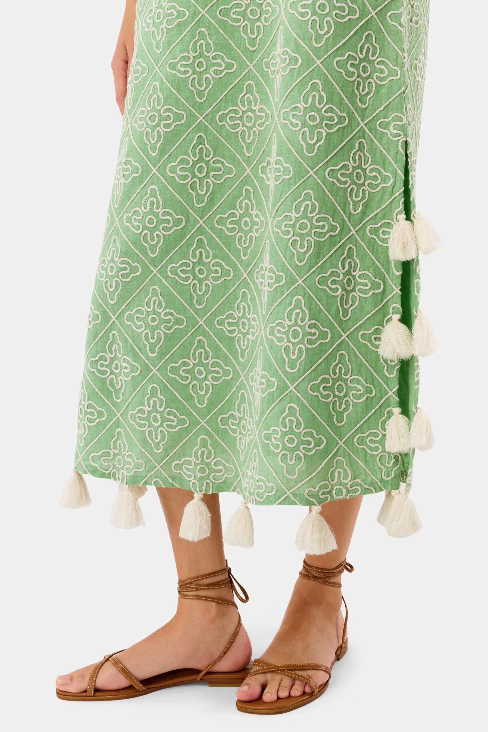 Corded Medallion Mira Dress