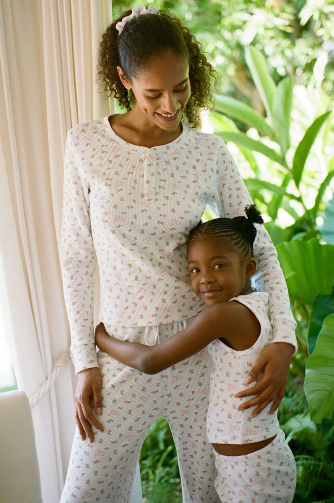 Mini Monkey Blossom Rosemary Top