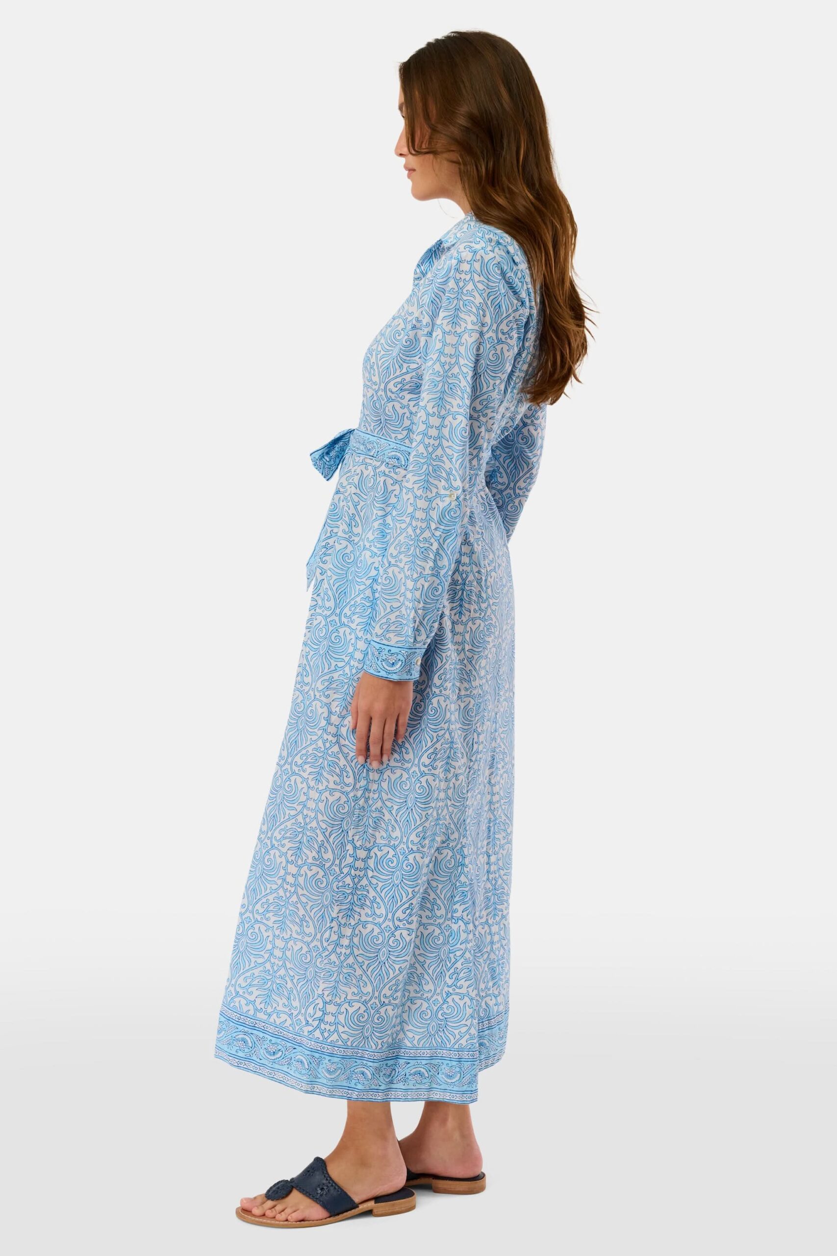 Capi Geo Belted Darla Dress
