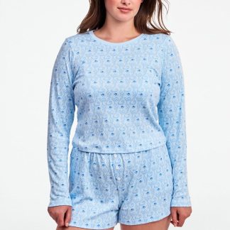 Monkey Rosebud Long Sleeve Baby Tee