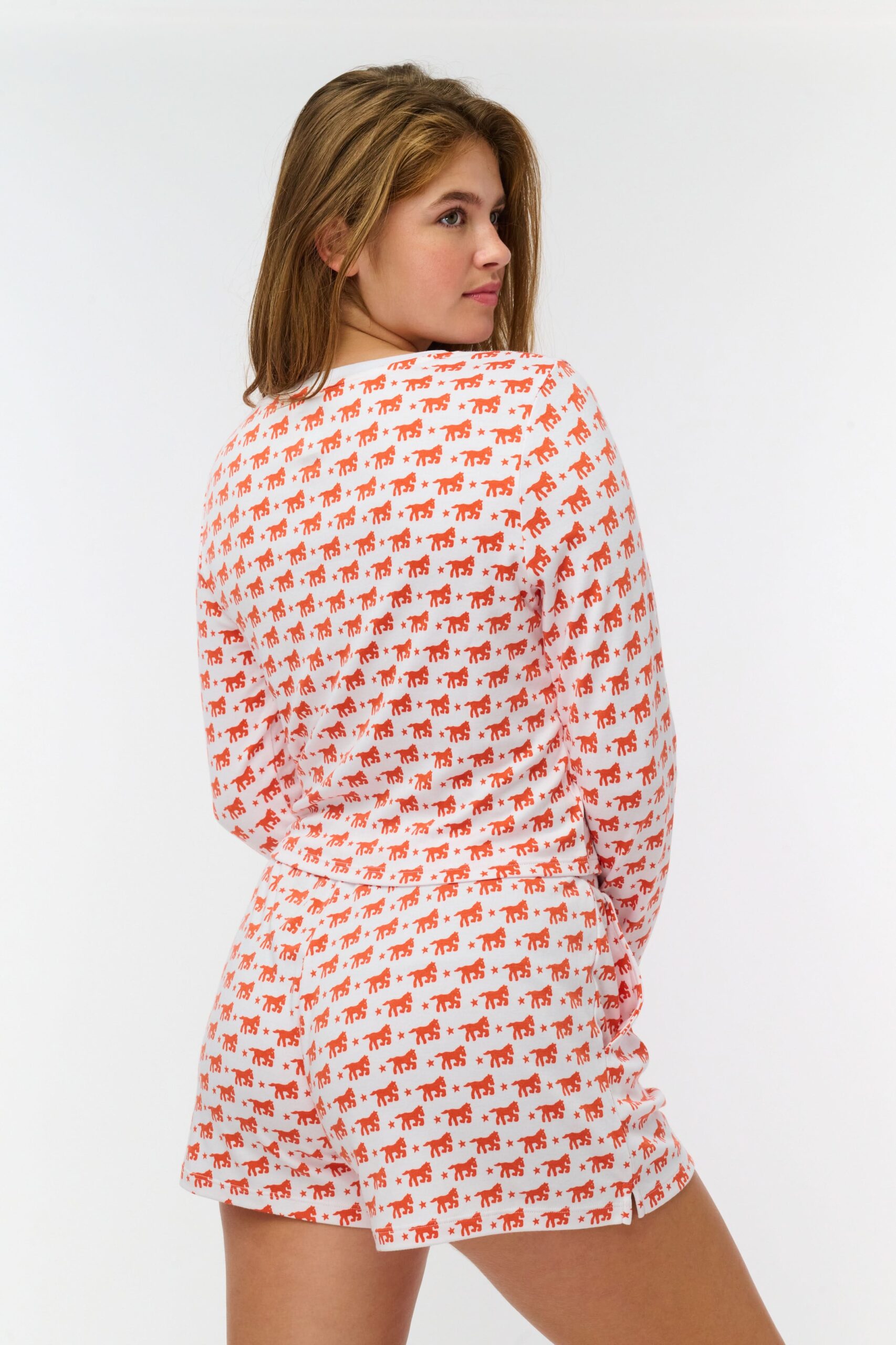 Lucky Stars Long Sleeve Baby Tee