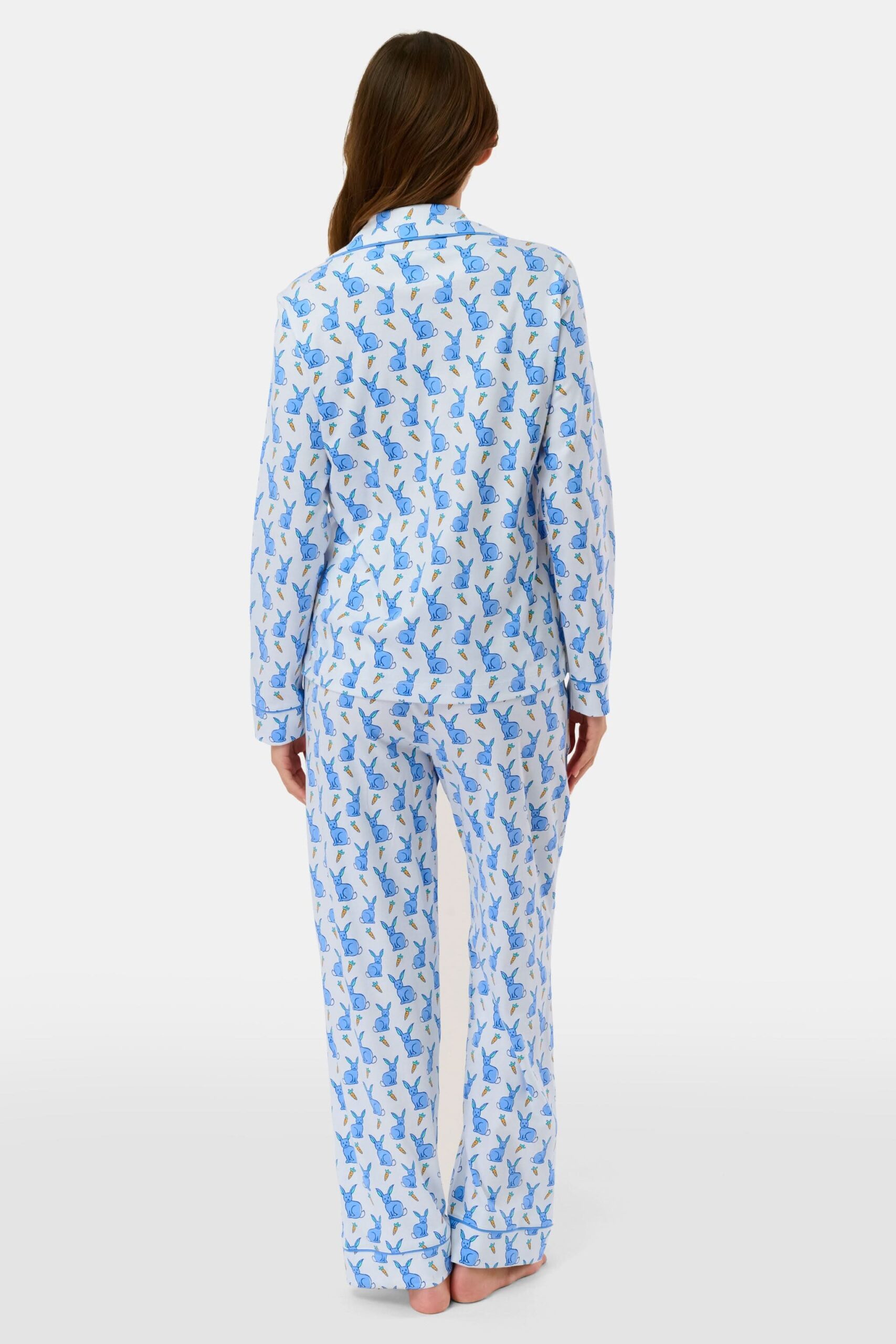 Romy the Rabbit Long Sleeve Polo Pajamas