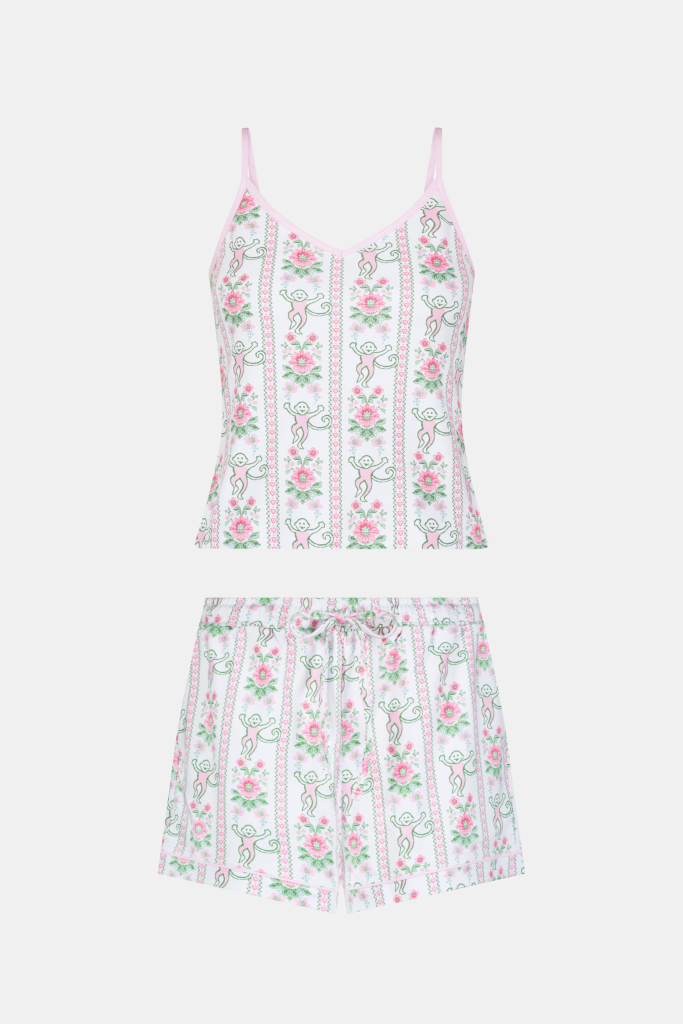 Monkey Block Stripe Mischa Set
