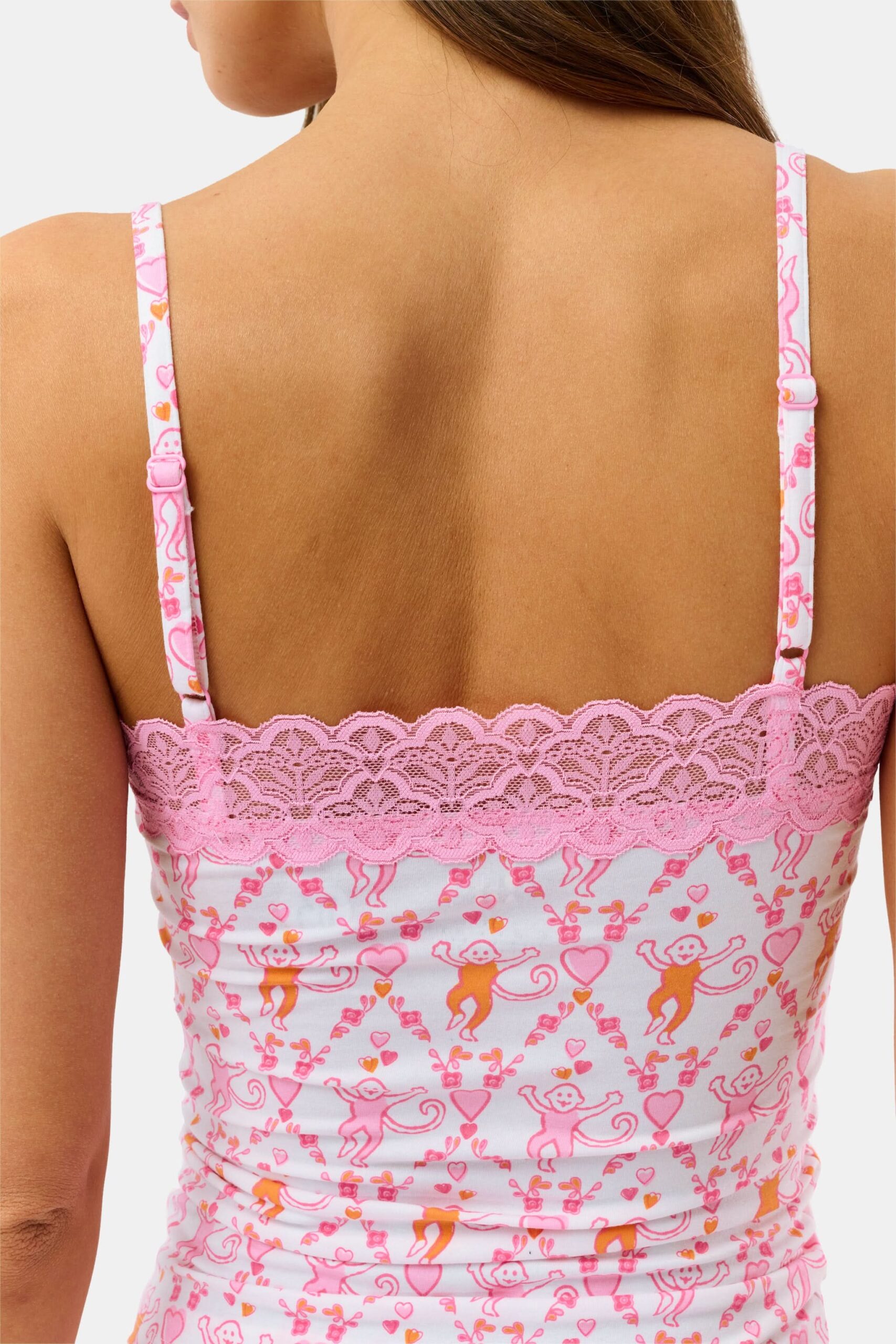 Spring Bloom Monkey Perry Cami